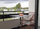 Balkon mit Essplatz