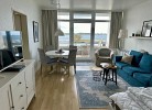Wohnzimmer mit Meerblick