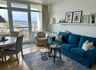 Wohnzimmer mit Meerblick