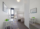 Etagenbett und Schrank