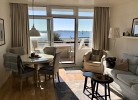 Wohnzimmer mit Meerblick